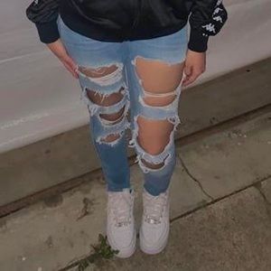 hollister low rise skinny jeans